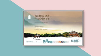 从前慢，墅见生活——别墅地产品牌VI设计发布广告